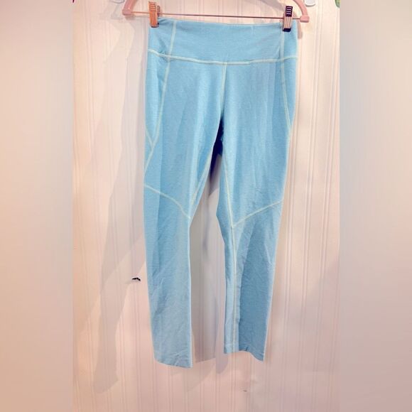 Outdoor voices Light Blue High-Waisted Leggings Sz S - Picture 2 of 7